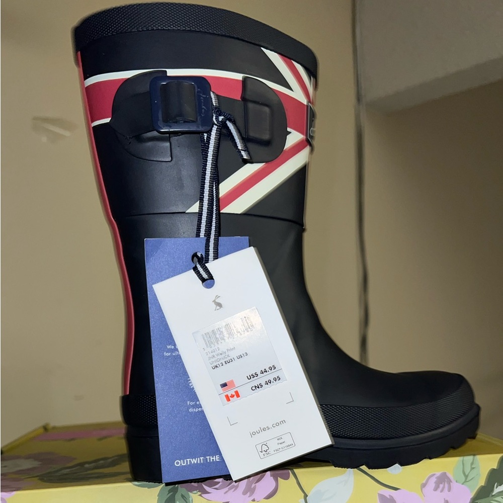 Unisex children rain boot